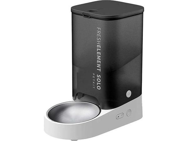 PETKIT foderautomat P570 (D4) Fresh Element Solo - kapacitet 3 L - grå