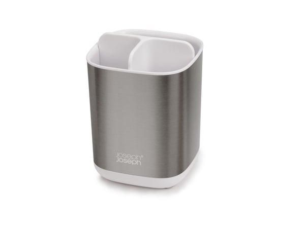 Joseph Joseph 70530, Fristående tandborsthållare, Stål, Rostfritt stål, Bord, 95 mm, 95 mm