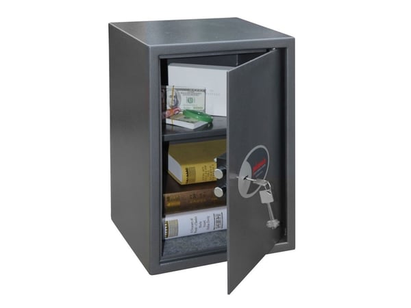 Phoenix Safe Co. SS0804K, 51 l, Grafitt, Metallisk, Flat nøkkel, Stål, Gulv, 350 mm