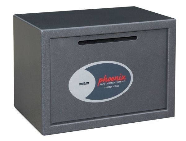 Phoenix Safe Co. SS0802KD, 17 l, Grafitt, Metallisk, Flat nøkkel, Stål, Gulv/vegg, 350 mm