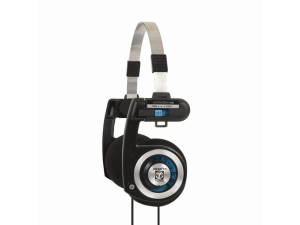 Koss Porta Pro, Langallinen, 15 - 25000 Hz, Musiikki/Päivittäin, 79 g, Kuulokkeet, Musta, Hopea