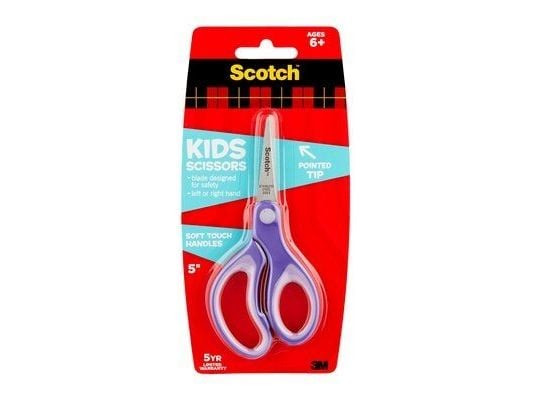 Scotch FT600003337, Barn, Lige snit, Enkelt, Rustfrit stål, Violet, Rustfrit stål, Ambidextroous