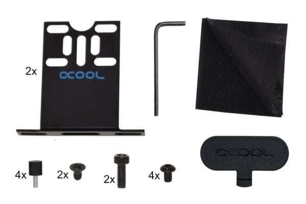 Alphacool Eisstation 80 DC-LT, Säiliö, Musta, 50,6 mm, 50,6 mm, 77 mm, 144 g