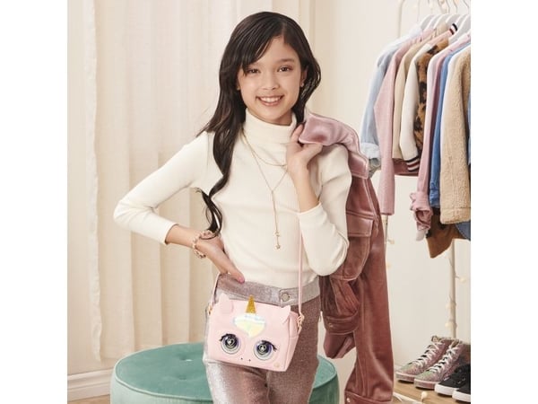 Purse Pets 6062241, Poika/tyttö, Olkalaukku, Vetoketju, Vietnam, Vaaleanpunainen, Kuva