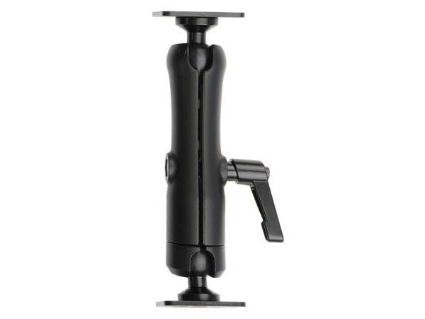 Brodit - Monteringskomponent (pidestallmontering, kulehode, stang, wing nut, monteringsplate med 4 mm AMPS-hull, spakhåndtak) - robust - plastikk, ...