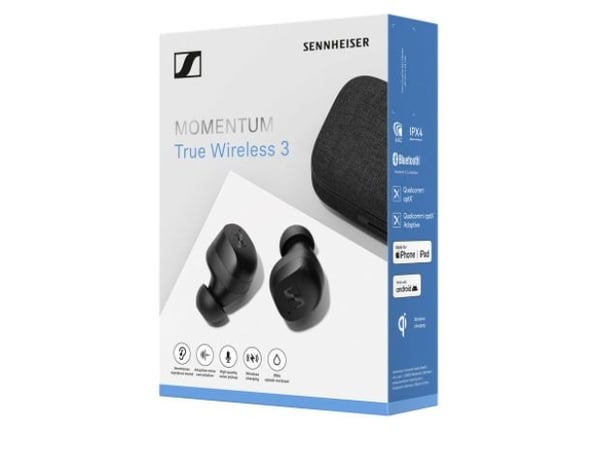 Sennheiser MTW3, True Wireless Stereo (TWS), Kuulokkeet, Musta