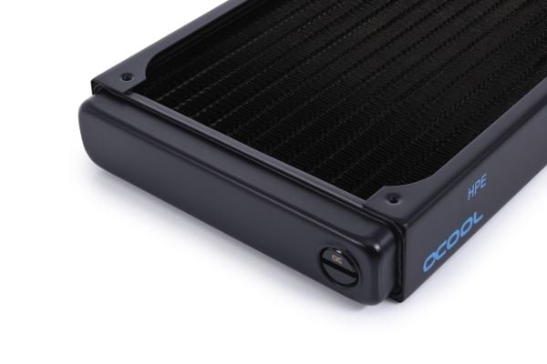 Alphacool 14469, Element, mässing, Koppar, Stål, Svart, 1/4", 60 ° C, 8 fläkt/-ar