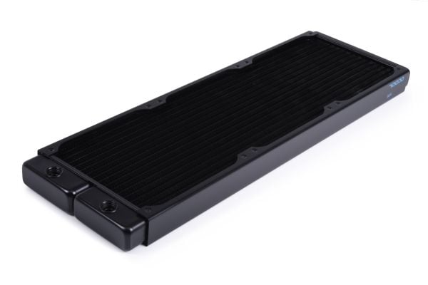 Alphacool 14379, Radiatior, Messing, Kopper, Stål, Sort, 1/4", 60 °C, 6 vifter