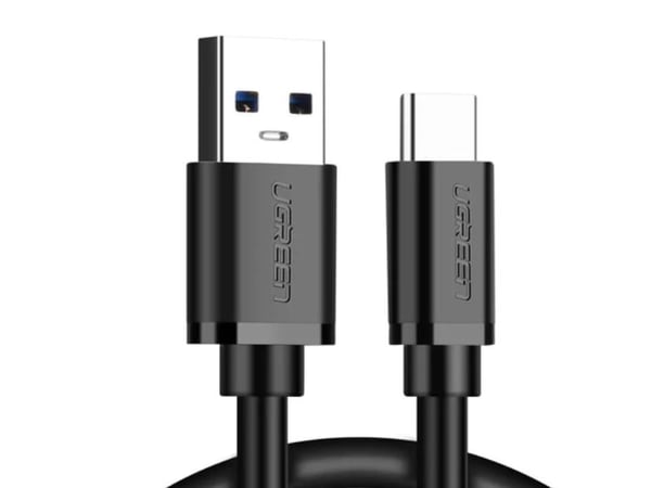 USB-kaapeli Ugreen USB-A - USB-C 1,5 m musta (20883)