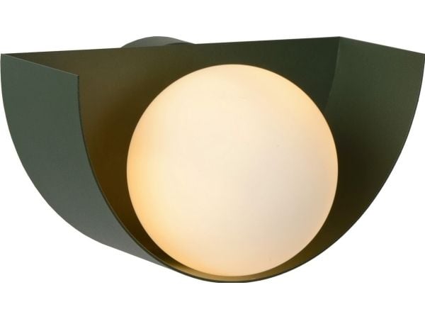 Vegglampe Lucide BENNI 45201/01/33 LED-klart for spisestue, grønn