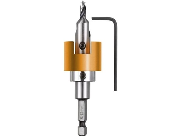kwb 512006, Drill, Single/enkelt, 6 mm, Løvtre, Mykt tre, Tre, Molybden-høyhastighetsstål (HSS-M2), Sekskanttange