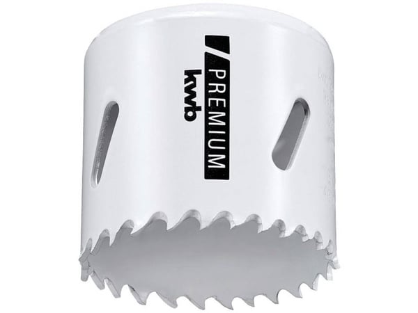 kwb 598048, Single/enkelt, Drill, Aluminium, Kopper, Gipsplater, Plast, Stål, Tre, Hvit, Bimetall, Høy-Hastighets Stål (HHS), Cobalt Alloy High-Spe...