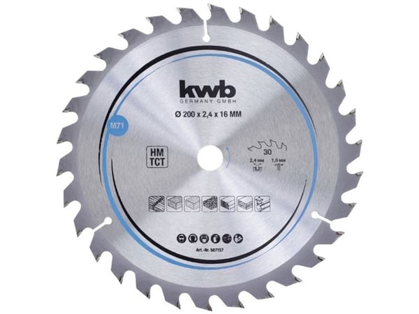 kwb 587157, Tungsten Carbide Tipped (TCT), 459 g, 1 stykker