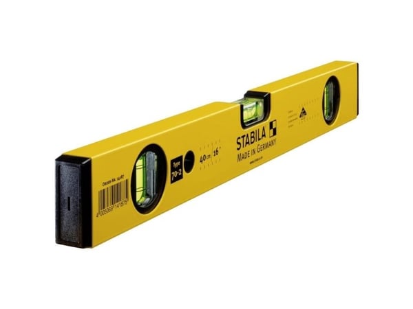 Stabila Type 70-2, 40 cm 14187 vaterpass lettmetall 40 cm 0,5 mm/m
