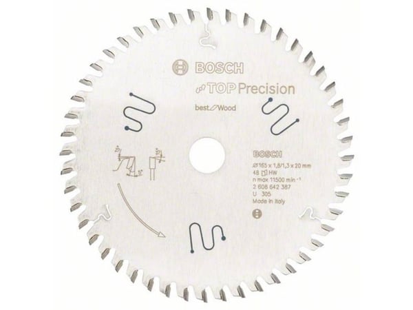 Bosch RUNDAVKLING BEST MULTI 165X20MM 56T