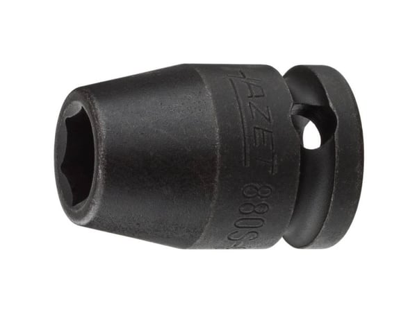 HAZET 880S-9, Kraftpipe, Sort, 1 hoder, 3/8", Imperisk, 9 mm