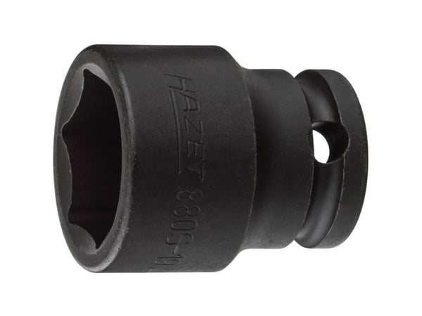 HAZET 880S-19, Kraftpipe, Sort, 1 hoder, 3/8", Imperisk, 19 mm