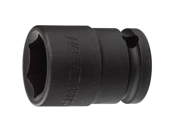 HAZET 880S-16, Kraftpipe, Sort, 1 hoder, 3/8", Imperisk, 16 mm