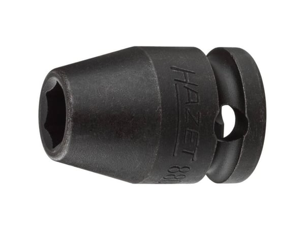 HAZET 880S-8, Kraftpipe, Rød, Gult, 1 hoder, 3/8", Imperisk, 8 mm