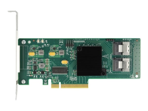 Delock - Lagringskontroll - 8 Kanal - SATA 6Gb/s / SAS - lavprofil - PCIe 2.0 x8