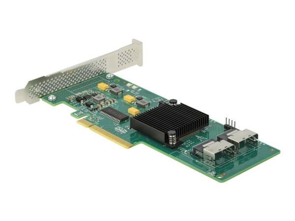 Delock - Lagringskontroll - 8 Kanal - SATA 6Gb/s / SAS - lavprofil - PCIe 2.0 x8