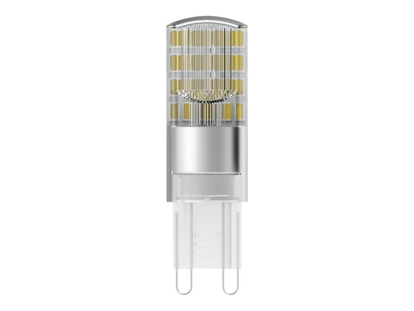OSRAM PIN - LED-lyspære - form: T15 - G9 - 2.6 W (ekvivalent 30 W) - klasse E - varmt hvitt lys - 2700 K