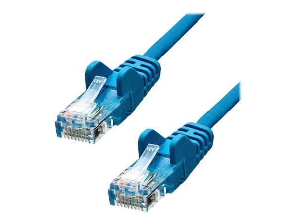 ProXtend - Koblingskabel - RJ-45 (hann) til RJ-45 (hann) - 15 m - UTP - CAT 5e - formstøpt, uten hindringer - blå