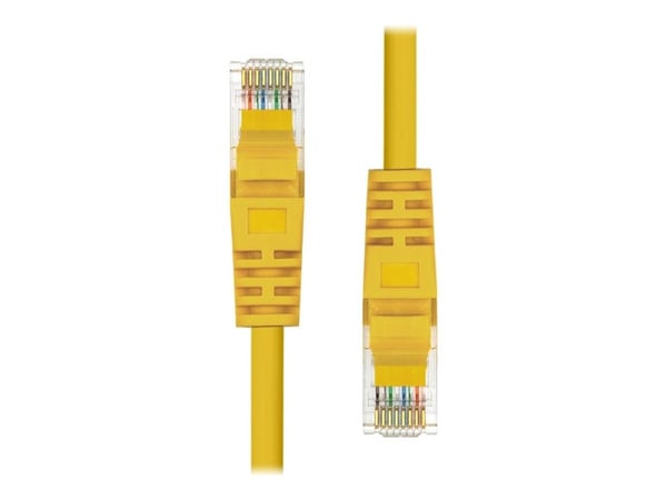 ProXtend - Koblingskabel - RJ-45 (hann) til RJ-45 (hann) - 20 m - UTP - CAT 5e - formstøpt, uten hindringer - gul