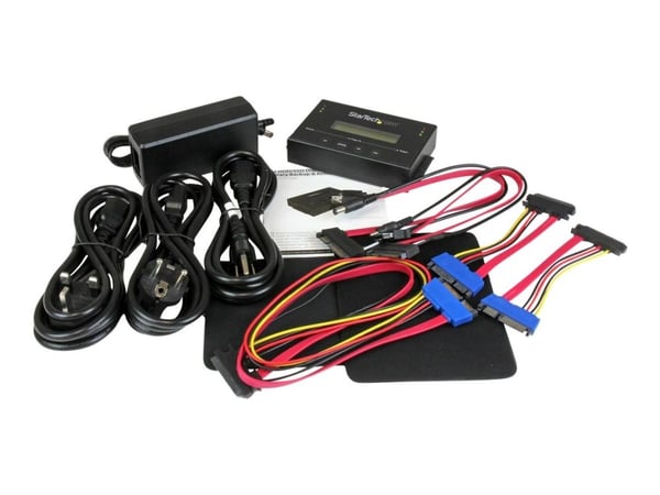 StarTech 11 Standalone Hard Drive Duplicator with Disk Image Library Manager For Backup & Restore, Store Several Images on one 2.53.5 SATA Drive, H...