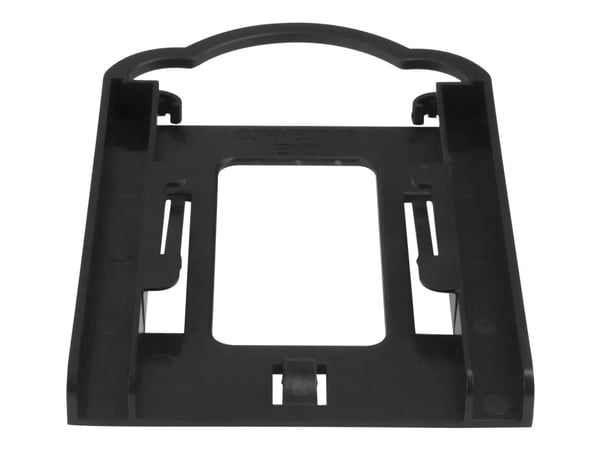 StarTech.com BRACKET125PT, 8,89 cm (3.5"), Liitinpaneeli, Musta, 2.5", IDE/ATA, SATA, Serial ATA II, Serial ATA III, Serial Attached SCSI (SAS), Muovi