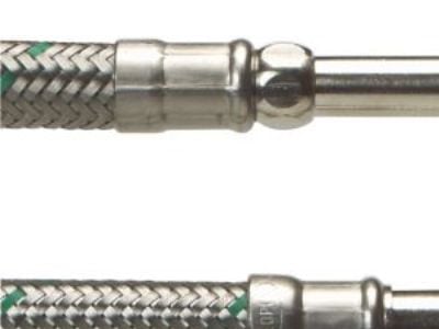 Sl M10Lx10 r'r400mm DN8 - Softpex Kylmän ja kuuman veden kestävä punos