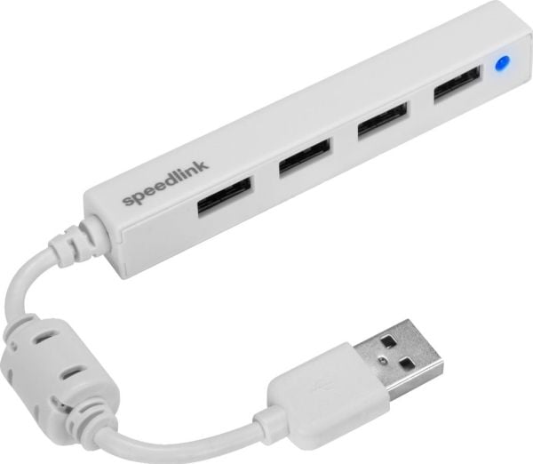 SPEEDLINK SNAPPY SLIM - Hub - 4 x USB 2.0 - stasjonær