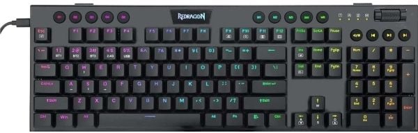 Keyboard Redragon Redragon K618 Horus RGB BT 2,4G BLUE