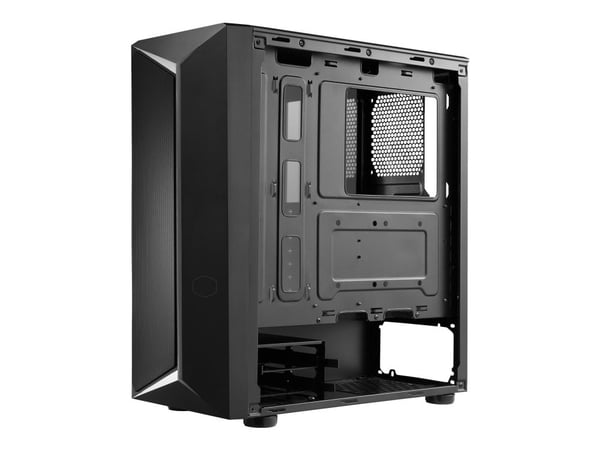 Cooler Master CMP 510 - Mid tower - ATX - sidepanel med vindu (herdet glass) - ingen strømforsyning (ATX) - svart - USB/lyd