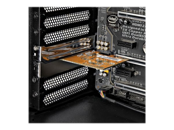 Startech PCI Express Serial Card, PCIe to RS232 (DB9) Serial Interface Card, PC Serial Card with 16C1050 UART, Standard or Low Profile Brackets, CO...