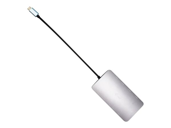 i-Tec - Dokkingstasjon - USB-C / Thunderbolt 3 - HDMI, VGA - 1GbE - 77 watt - Europa