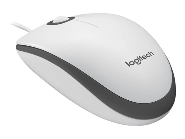 Logitech M100, Molempikätinen, Optinen, USB A-tyyppi, 1000 DPI, Musta