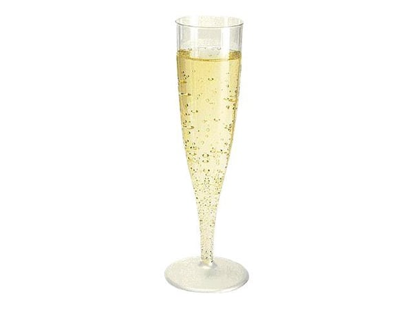 Duni - Sjampanjeglass - 13.5 cl - avhendbar - gjennomsiktig (en pakke 10)