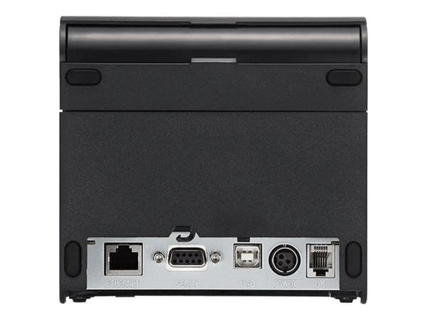 BIXOLON SRP-E302 - Kuittitulostin - suoralämpötulostus - rulla (8 cm) - 203 dpi - jopa 220 mm/s - USB 2.0, LAN, sarjaliikenneverkko - leikkuri - musta