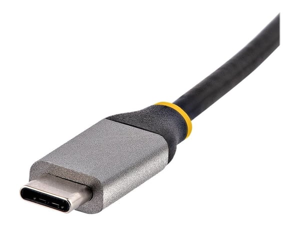 StarTech.com USB-C Ethernet-sovitin, 10/100/1000 Mbps, Gigabit-verkkosovitin, ASIX AX88179A-siru, 1ft/30cm kaapeli, USB Type C to RJ45 Ethernet Don...