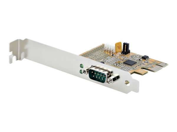 Startech PCI Express Serial Card, PCIe to RS232 (DB9) Serial Interface Card, PC Serial Card with 16C1050 UART, Standard or Low Profile Brackets, CO...