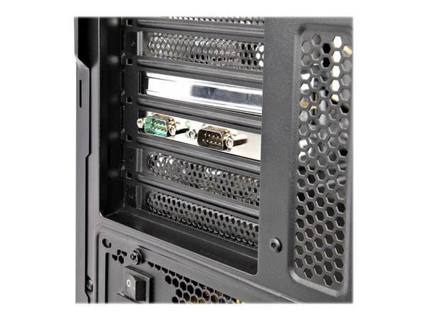 Startech 2-Port PCI Express Serial Card, Dual Port PCIe to RS232 (DB9) Serial Interface Card, 16C1050 UART, Standard or Low Profile Brackets, COM R...