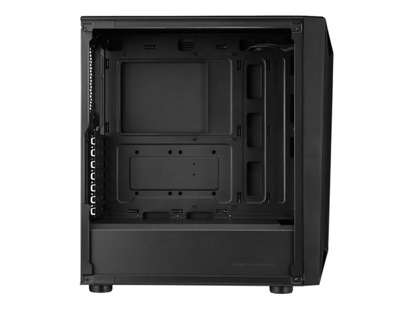 Cooler Master CMP 510 - Mid tower - ATX - sidepanel med vindu (herdet glass) - ingen strømforsyning (ATX) - svart - USB/lyd