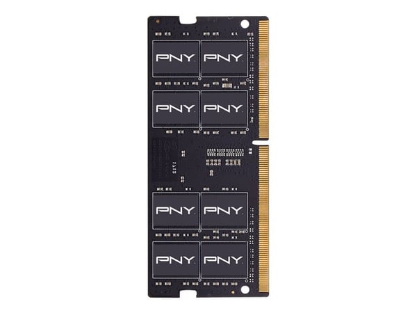 PNY Performance - DDR4 - modul - 8 GB - SO DIMM 260-pin - 3200 MT/s / PC4-25600 - CL22 - 1.2 V - ej buffrad - icke ECC