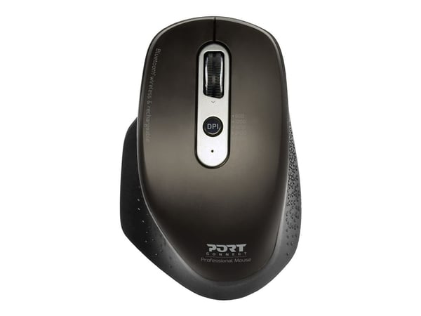 Port Designs 900716, Oikeakätinen, Optinen, RF Wireless + Bluetooth, 3200 DPI, Musta