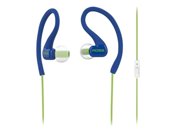 Koss KSC32i, Langallinen, Puhelut/Musiikki, 15 - 20000 Hz, Kuulokkeet, Sininen, Vihreä