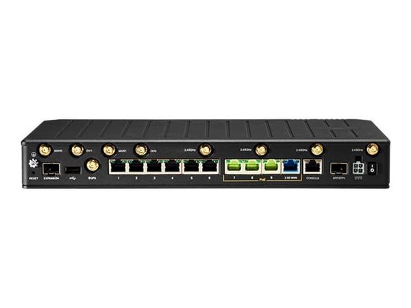 Cradlepoint E3000 Series Enterprise Router E3000-5GB - Trådlös router - WWAN 10GbE, 2.5GbE - Wi-Fi 6 - Dubbelband - rackmonterbar, väggmonterbar - ...