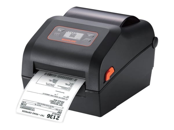 BIXOLON XD5-40d - Etikettskriver - direktetermisk - Rull (11,8 cm) - 203 dpi - inntil 178 mm/sek - USB 2.0, USB-vert, LAN, seriell - svart BIXOLON XD5-40d - Etikettskriver - direktetermisk - Rull (11,8 cm) - 203 dpi - inntil 178 mm/sek - USB 2.0, USB-vert, LAN, seriell - svart