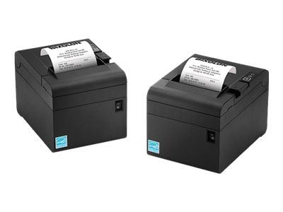 BIXOLON SRP-E302 - Kuittitulostin - suoralämpötulostus - rulla (8 cm) - 203 dpi - jopa 220 mm/s - USB 2.0, LAN, sarjaliikenneverkko - leikkuri - musta