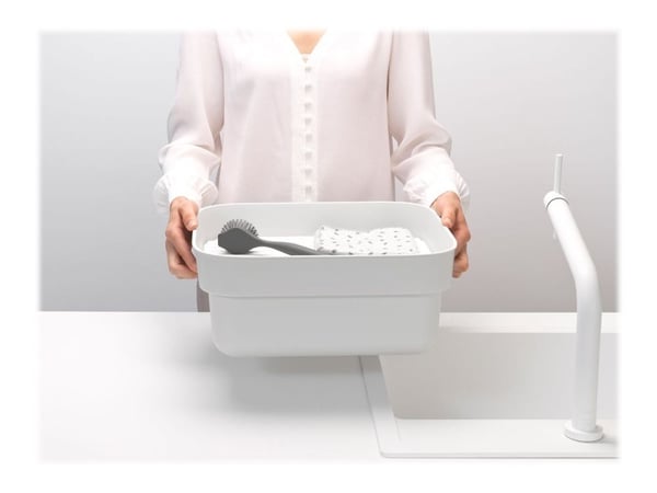 Brabantia Sink Side - Dishwashing bowl - 37.4 x 34.4 x 16.1 cm - lysegrå